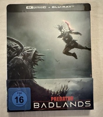 Predator Badlands 4K UHD & Bluray Steelbook