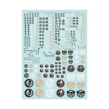 GW Warhammer 40k Mechanicum Taghmata Transfer Sheet NM