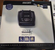 Escort Passport 9500ix Radar Detector Box w/ Manual, Cords, Accessories ONLY