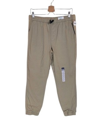 New ARIZONA JEAAN CO L 14H/16H Husky Khaki Flex Jogger Pant