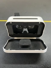 Sharper Image Virtual Reality Smartphone Viewer 360 Degree Headset VR BlackWhite