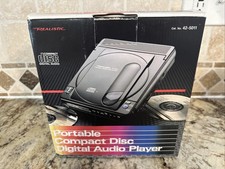 Vintage Realistic CD-3200 Portable Compact Disc Player MOD 42-5011 New Open Box