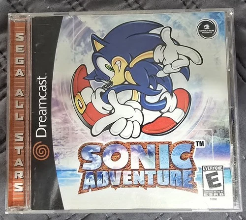 SEGA Sonic Adventure Sega Dreamcast Action & Adventure NTSC-U/C 1999 Manual
