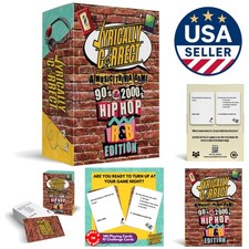 90s  2000s Music Trivia Card Game: Hip Hop  R B   Finish the Lyrics Challenge