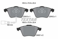 1 X Bremsbelagsatz BremsbeläGe Textar 2391301 FüR VW Audi