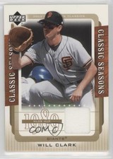 2005 Upper Deck Classics Classic Seasons Materials Will Clark #CS-WC 0b0