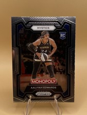 2024-25 Panini Prizm Monopoly WNBA Aaliyah Edwards Rookie Washington Mystics #13