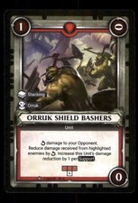 116/278 Orruk Shield Bashers Warhammer Age Of Sigmar Orruk Trading Card TCG CCG
