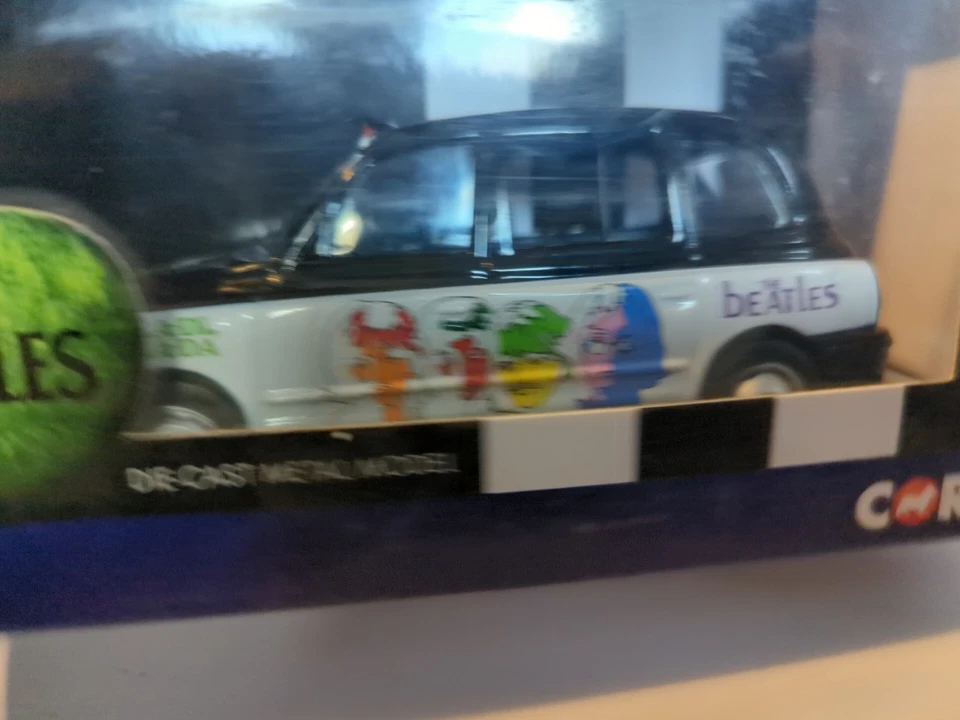 THE BEATLES LTI TX1 LONDON TAXI OB-LA-DI OB-LA-DA CORGI 1/36 NEUF BOITE - Photo 4/4