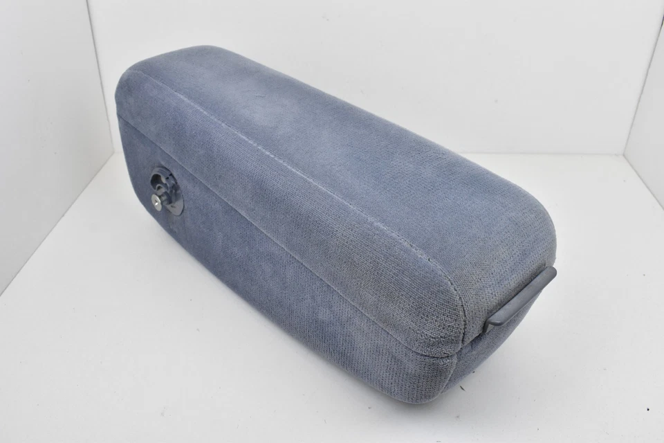 Oldsmobile Cutlass Ciera 1994-1996 consola central reposabrazos tapa almacenamiento azul OEM Foto 2 de 4
