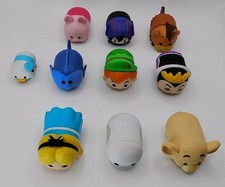 Disney Tsum Tsum Vinyl Toys Collectible Figures Lot of 10