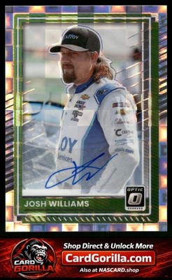 2025 Donruss #42 Josh Williams Optic Signatures Pandora #/25