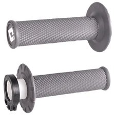 ODI MX V2 Graphite Lock-On Diamond Twist Throttle Grips (H36NWH)