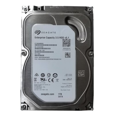 Seagate Enterprise Capacity 3.5 HDD v5.1 ST1000NM008 1TB SATA III