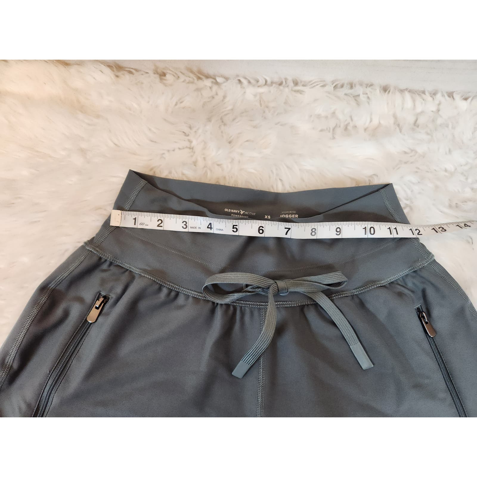 Old Navy Active Womens Gray Solid Stretch High Ri… - image 5