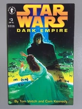 Star Wars Dark Empire 3, Palpatine Clone, 1st Appearance of Vima-Da-Boda, 9.8