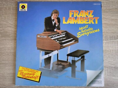 FRANZ LAMBERT    FRANZ LAMBERT spielt beliebte Evergreens/LP/1977/Orgel  