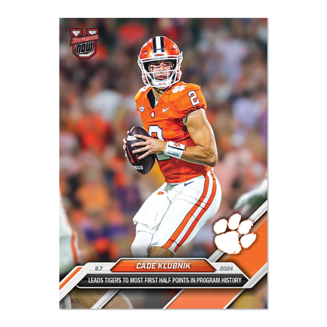 2024 Bowman U Now ® Football #12 - Cade Klubnik Georgia Bulldogs /624