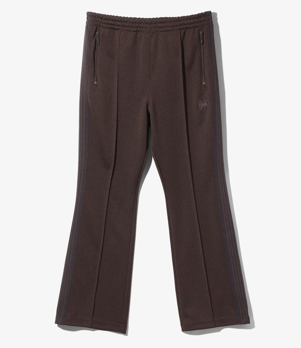 ASK availability First) NEEDLES Boot-Cut Track Pant - Poly Smooth