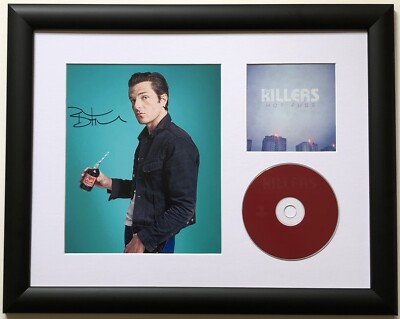 Brandon Flowers / Killers / Signed Photo / Autograph / Framed / COA