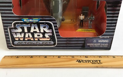 Star Wars Action Fleet Slave 1 I Boba Fett & Han Solo Micro