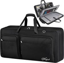 DJ Controller Case for DDJ-FLX10/ 1000/ REV7/ FLX6, Padded Large Capacity DJ Con