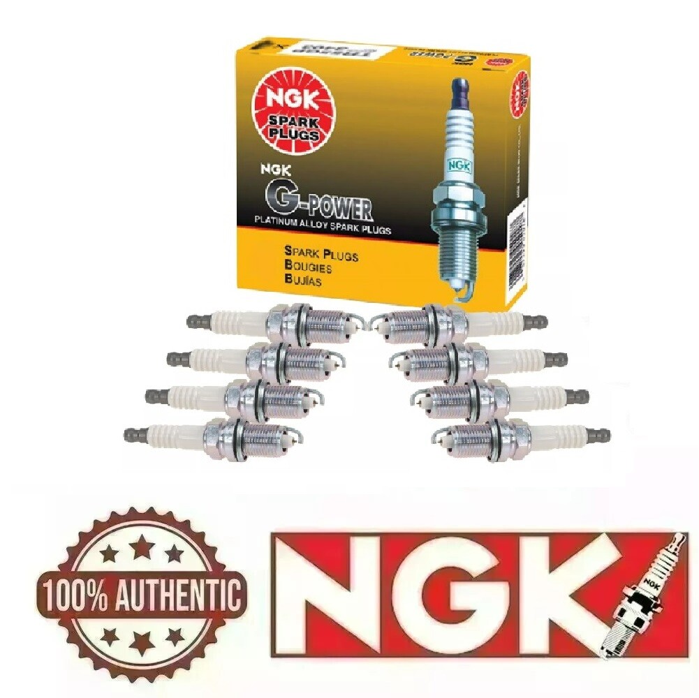 Set of 8 NGK Platinum Spark Plugs 41-110 12621258 interchanged 12680072 OEM