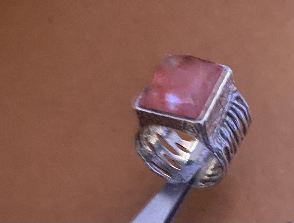 Anillo de cuarzo cerezo plata esterlina 925 SILPADA R1191 talla 7 Foto 2 de 4