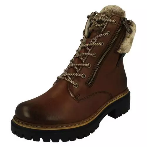 Ladies Rieker 72608 Fleece Lined Ankle Boots eBay