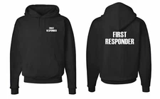 First Responder Emergency Team Hooded Sweatshirt S-5XL   