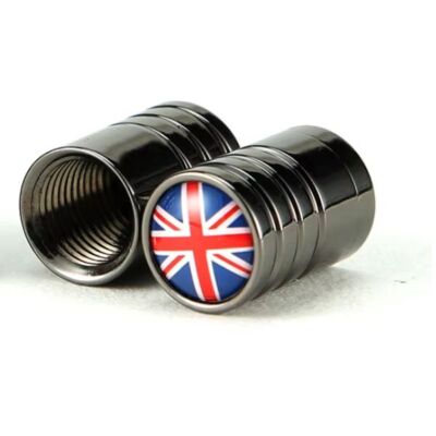 Ventil Staubkappen UK schwarz für Aprilia SR50 SR125 SR200 SR300 SXR50