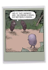 Funny Birthday Card (8.5 x 11 Inch) - Almost a Raisin J2677BDG