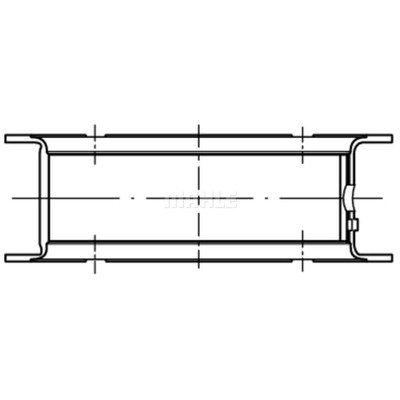 Kurbelwellenlager MAHLE 007 FL 21689 000