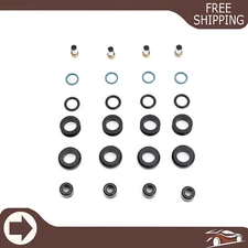 4 set Toyota Camry Corolla Highlander Matrix Fuel Injector Repair Seal Kit
