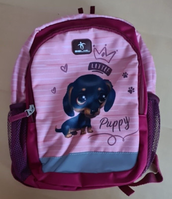 BELMIL Kiddy Plus Little Puppy Kinderrucksack Tiermotiv Kindergartenrucksack