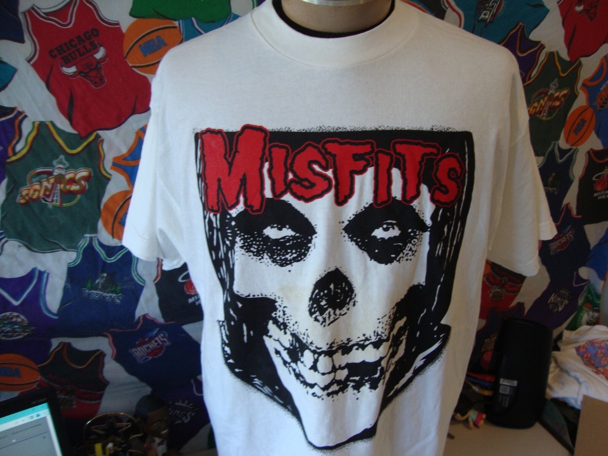 Vintage 90s Misfits Danzig Horror Punk Rock Concert Crimson Ghost