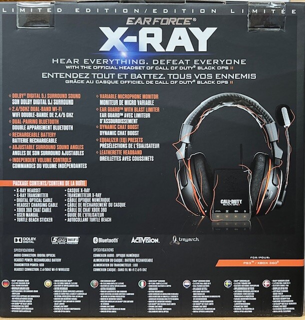 Turtle Beach Call of Duty Black Ops II Ear Force X-Ray Limited