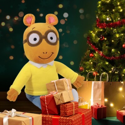FLASH SALE!!  $9.99 Arthur Plush 12  High Quality Rare Plush Stuffed Animal Doll