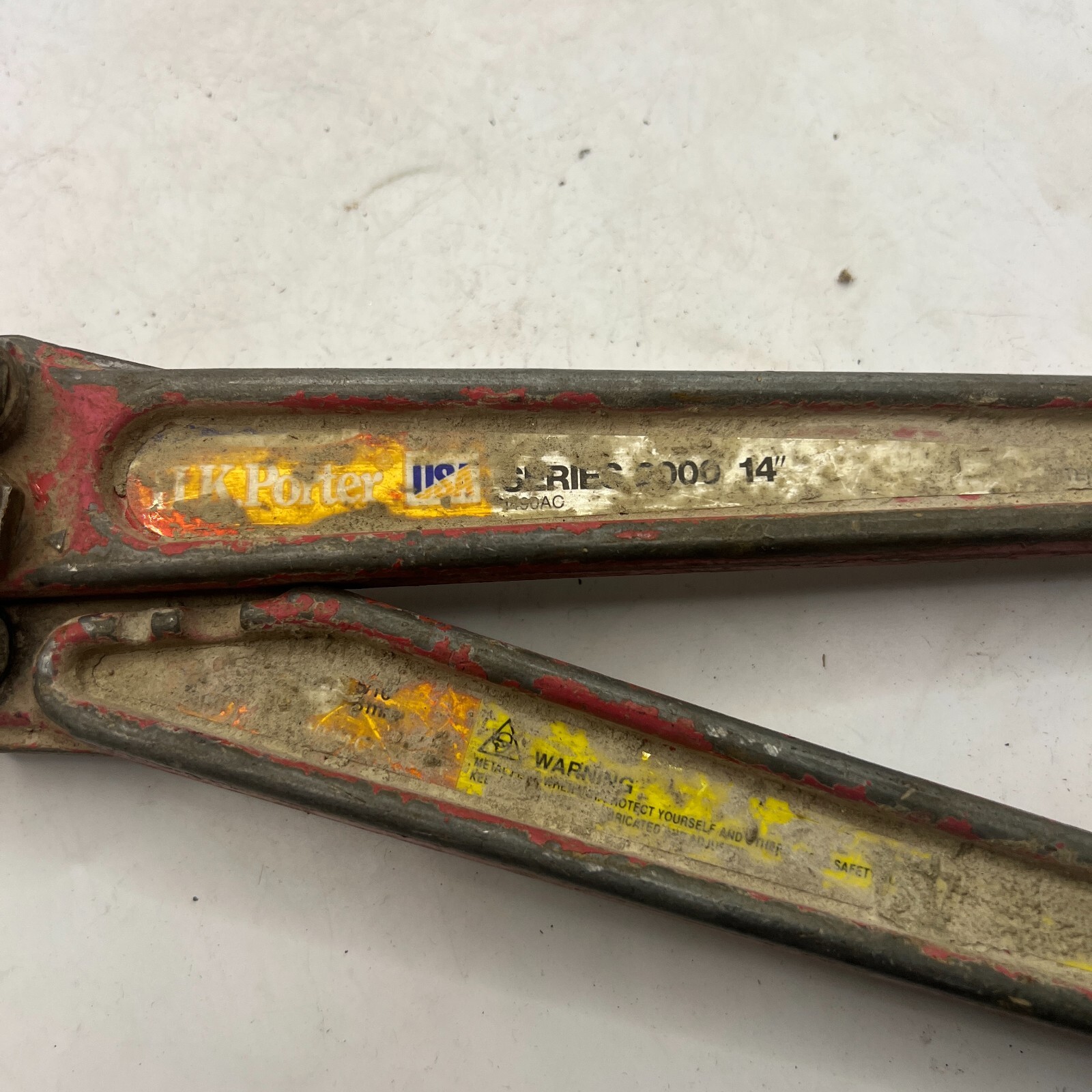 14in Bolt Cutter HK Porter Rebar Cutters / Benders 1490AC 037103040978