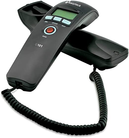 Easyteck G101 telefono fisso NERO