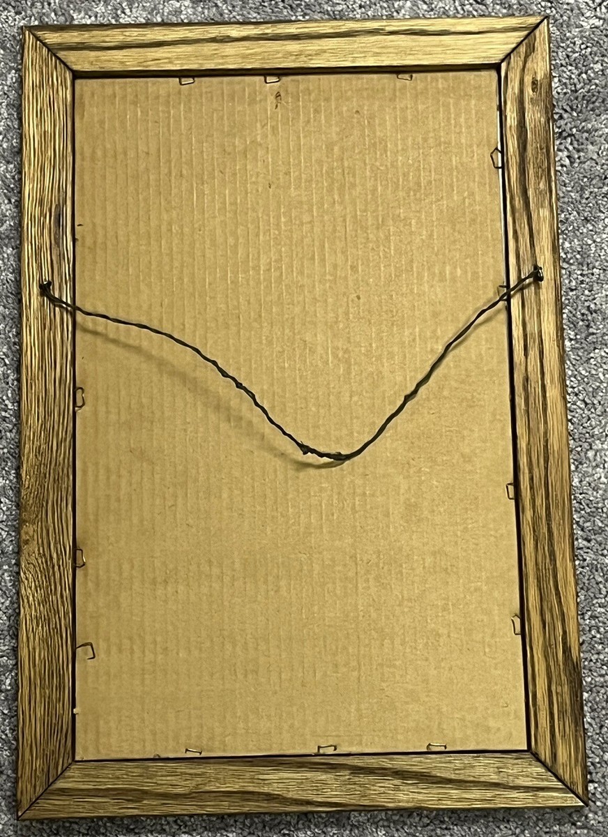 Coors Vintage beer mirror with wood trim 12 1/2