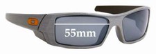 SFx Replacement Sunglass Lenses fits Oakley Gascan - 55mm Wide