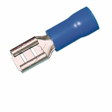 Female Quick Disconnect Vinyl Insulated .187 16-14 AWG Blue - 100PK