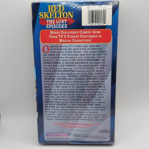 Lot 3 Red Skelton VHS The Lost Episodes Vol. 1 & 2, Bloopers Blunders & AD Libs - Picture 3 of 10