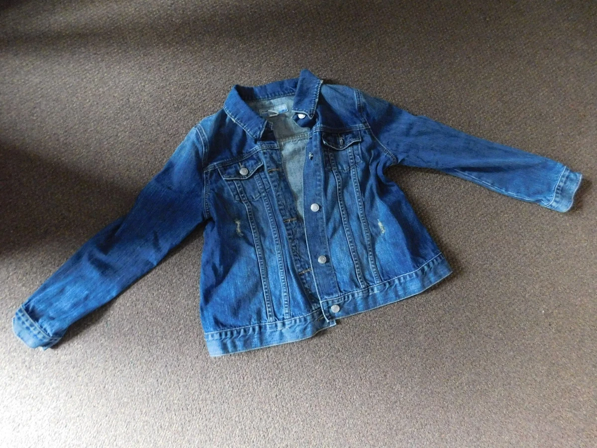 Veste Jean Old Navy - Denim Bleu Foncé - Taille XS (femme) - Maternité - Neuve Sans étiquette