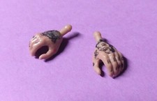 AEW Unmatched Malakai Black Action Figure Hand Parts Series 8 #60 WWE