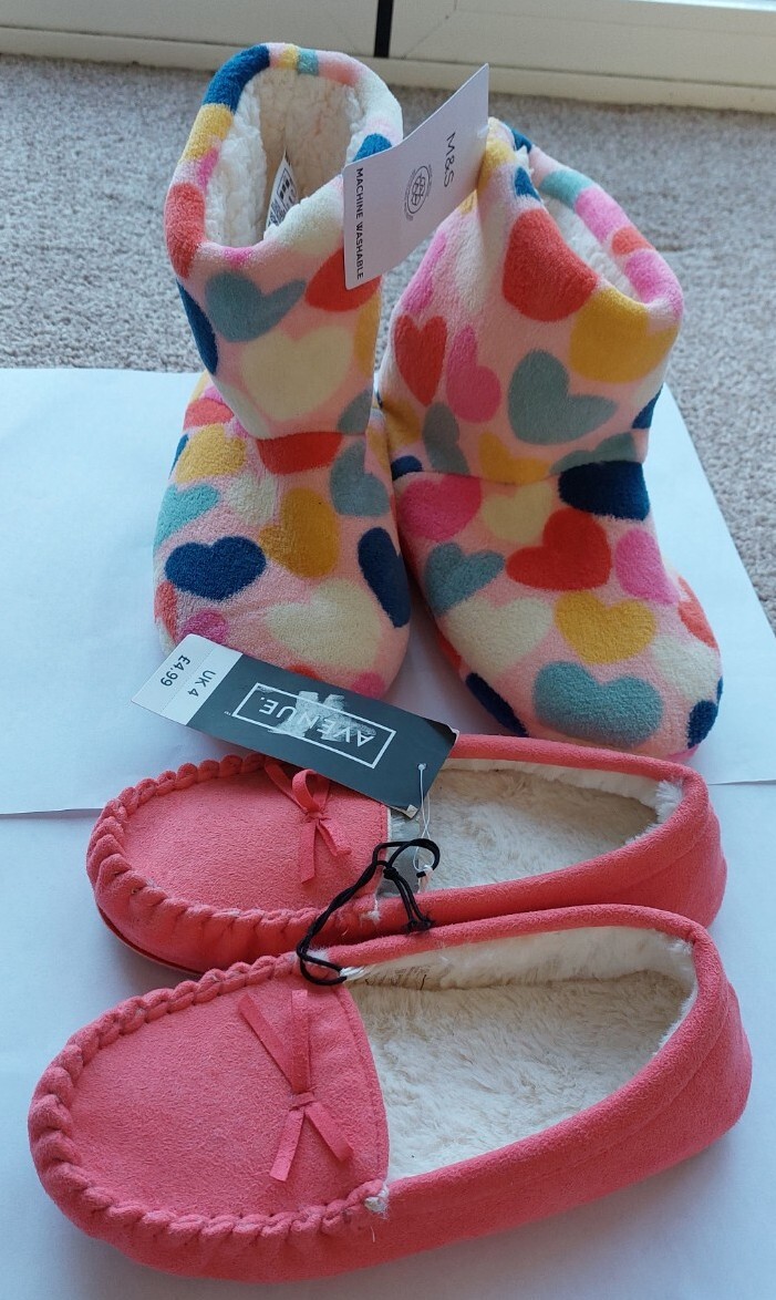 Slipper Boots Ladies Slippers At M And S X Warm Winter Slippers