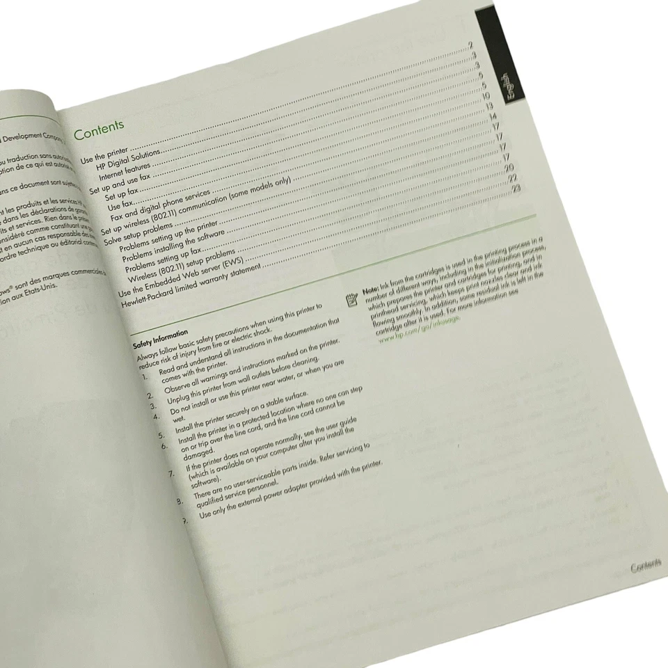 HP Officejet 6500A "Getting Started Guide" Instruction Manual - Image 2 of 4