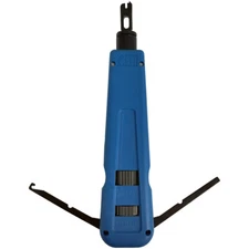 Impact Punch Down Tool with Type 110/88 Blade for Patch Panels, Keystone Jacks