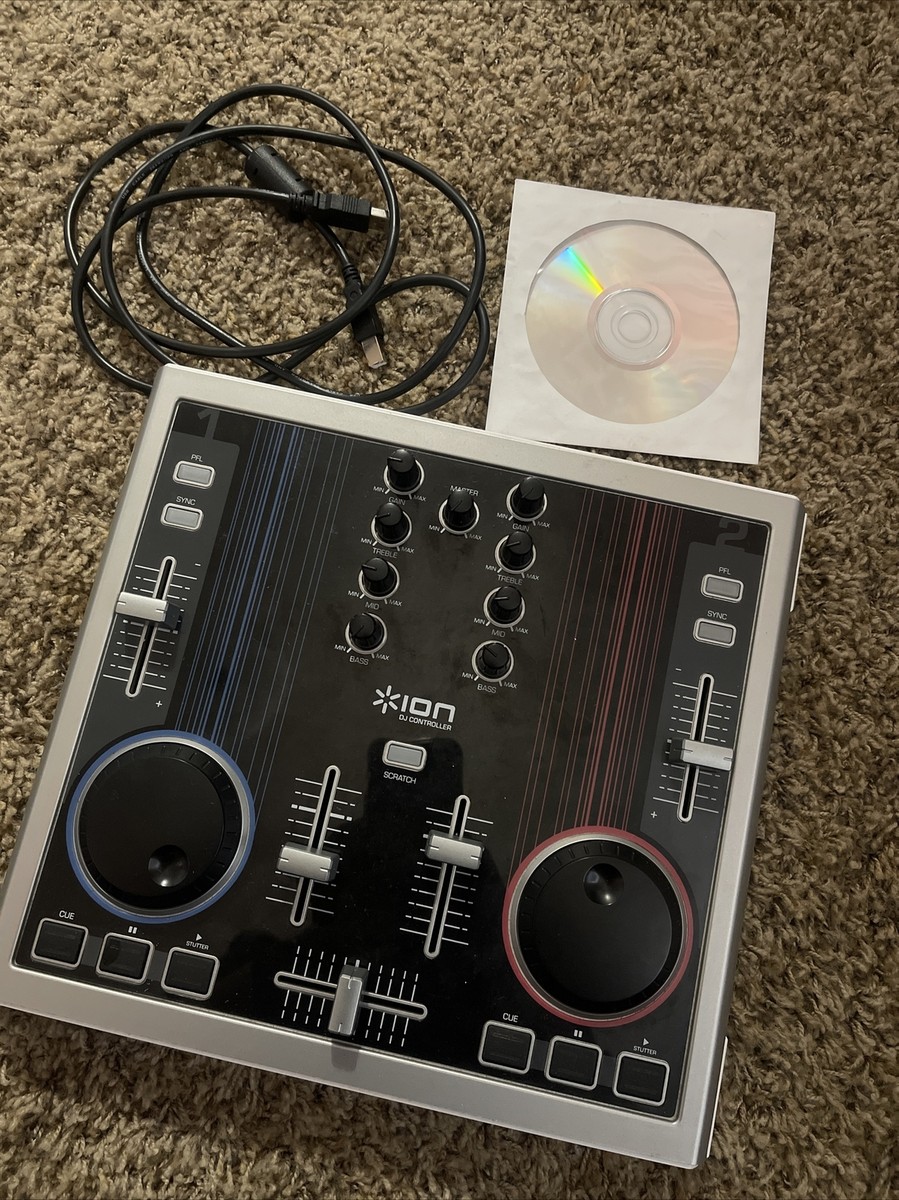2009 Ion iCue Computer DJ System Disc Jockey Music Control
